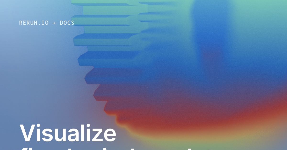 Visualize fixed-window plots | Rerun